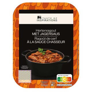 Delhaize | Cerf | A la sauce chausseur 500 gr