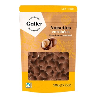 Galler | Noisettes | Chocolat au lait 100 gr