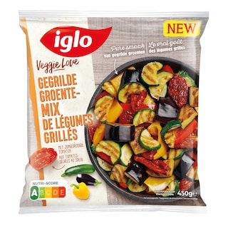 Iglo | Veggie Love | Gegrilde groenten | Mix 