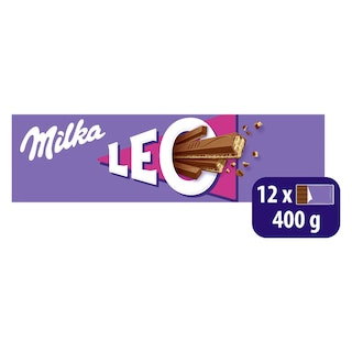Milka | Léo | Biscuits | Gaufrettes | Chocolat | 12 Pcs 