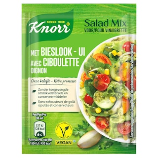Knorr | Vinaigrette | Avec Ciboulette Oignon | 3x8 g 