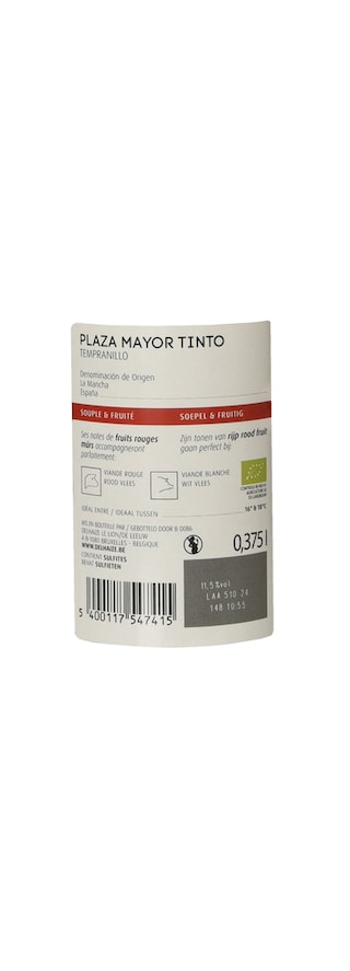 Plaza Mayor | Tempranillo | Bio 