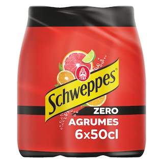 Schweppes | Agrumes | Zero | rPET 