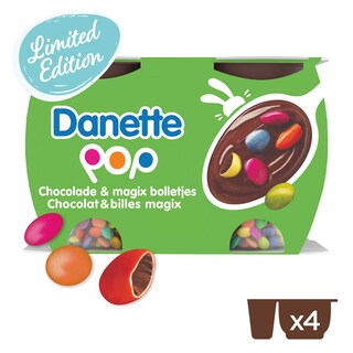Danette | Cream dessert | Pop | Choco | Magix 