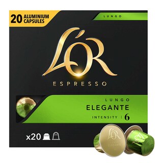 L'Or | Koffie | Lungo | Elegante 6 | Caps 104 gr
