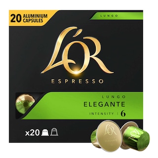 L'Or | Koffie | Lungo | Elegante 6 | Caps 