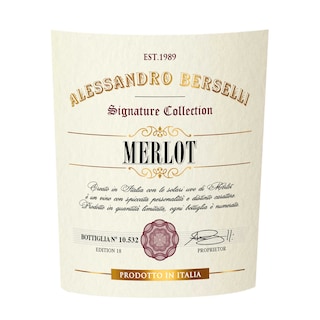 Italie - Italië | Piemonte | Signature Berselli & Gerbino Merlot 2016 