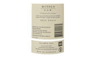 Mitolo | G.A.M. | McLaren Vale | Shiraz 