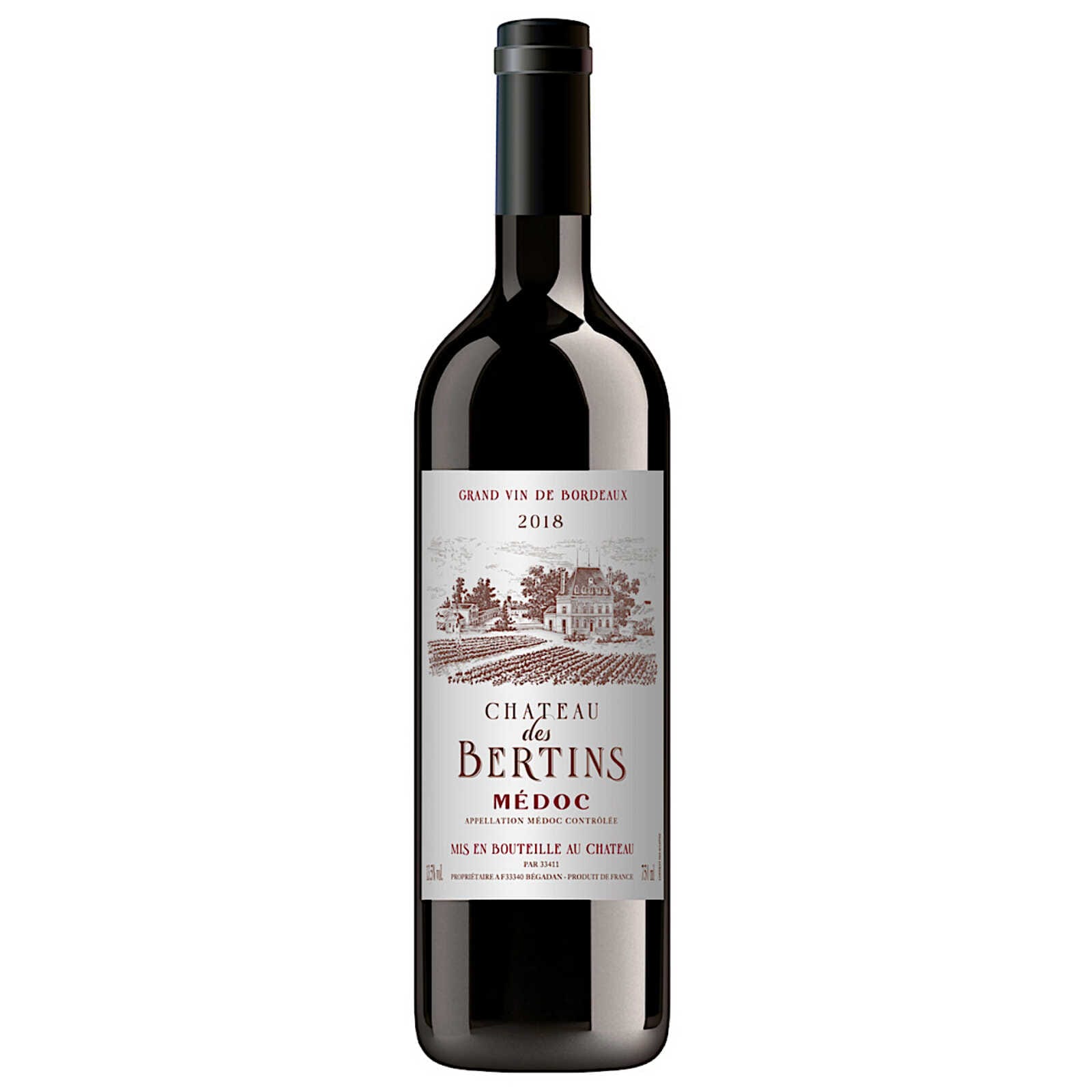 Chateau Des Bertins Médoc Cru Bourgeois | 2018
