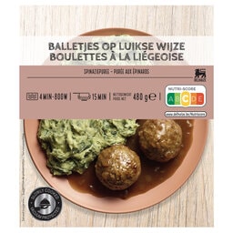 Delhaize | Gehaktbal | Luikse saus 