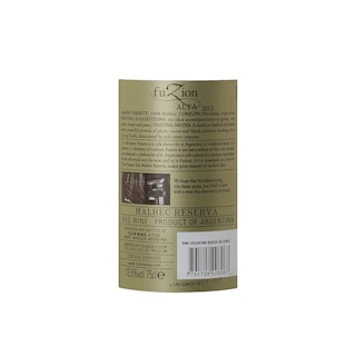 Fuzion | Alta | Malbec 75 cl