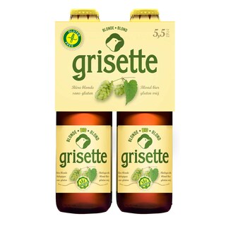 Grisette | Bière | 5,5% alc | Bio 4 x 25 cl