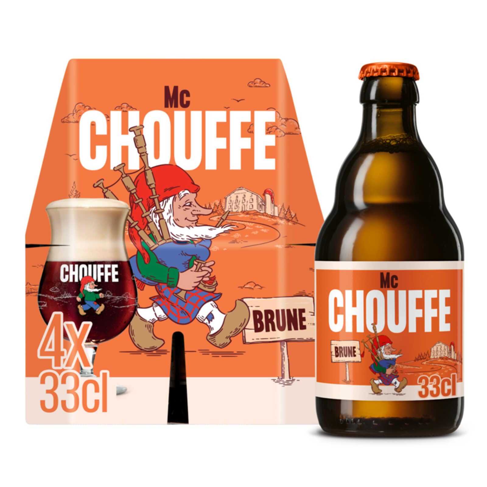 Mc Chouffe Bruin bier | 8% ALC. | Fles