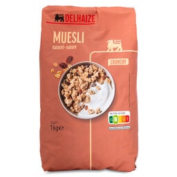 Delhaize | knapperige muesli | natuur 