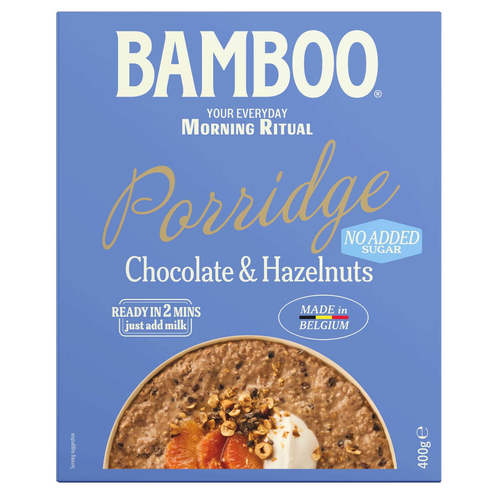 Bamboo Goodness Porridge | Chocolade & hazelnoten