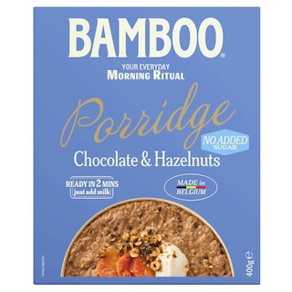 Bamboo Goodness | Porridge | Chocolat & noisettes 400 gr