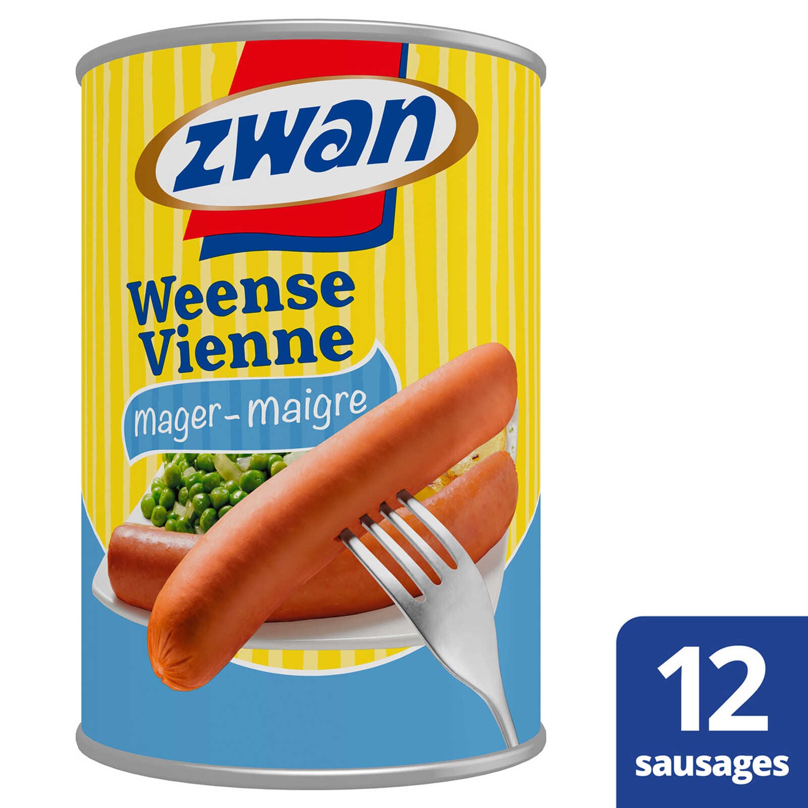 Zwan Worst  | Weense Mager  | 400 g