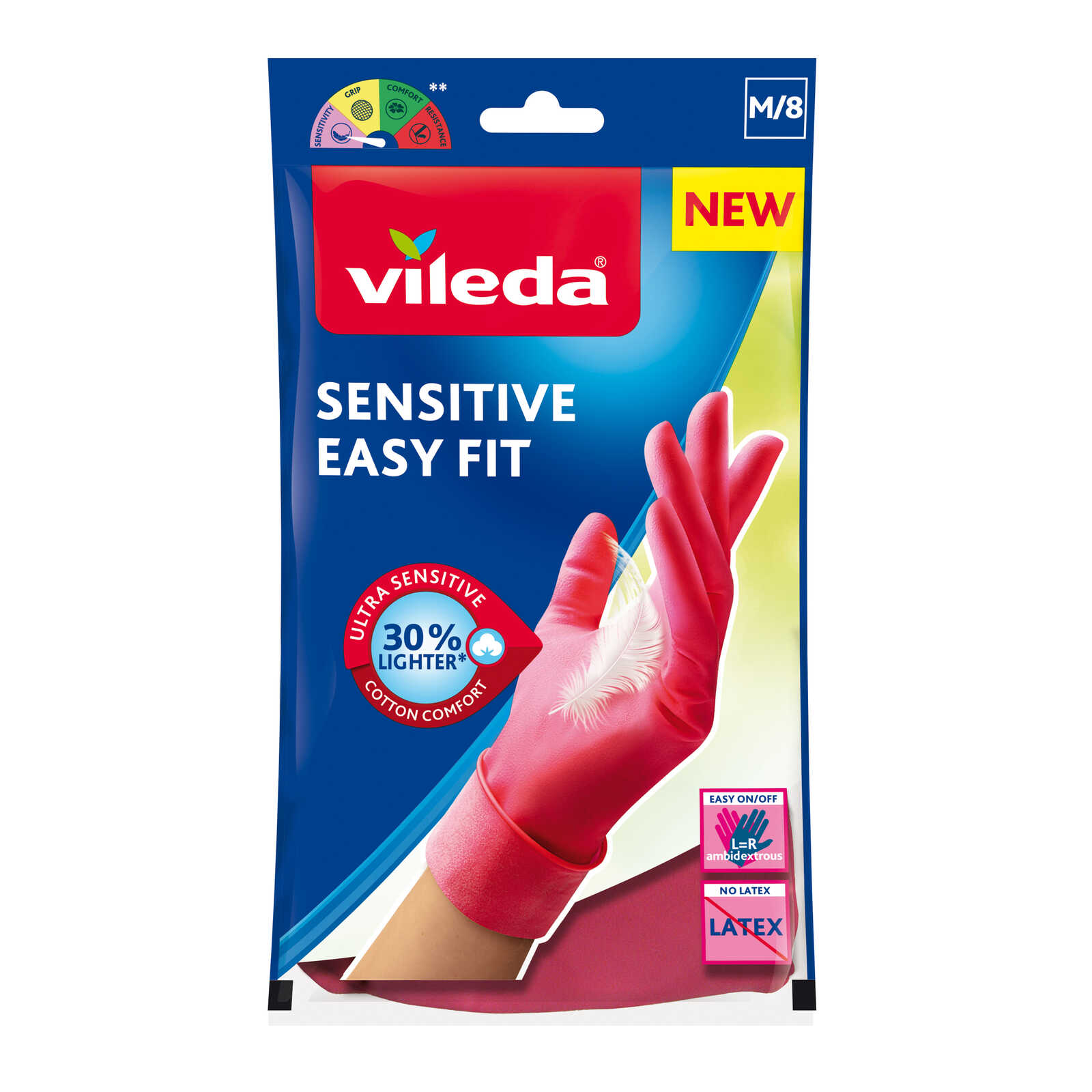 Vileda Sensitive easy fit | M