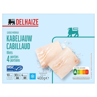 Delhaize | Pacific kabeljauw | Graatvrij 