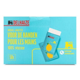 Delhaize | Lingettes | rince-doigts 