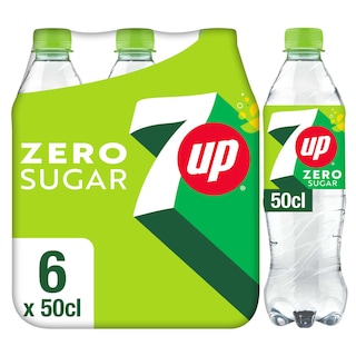 7Up | Limoen & Citroen | Limonade | Frisdrank | 50Cl 