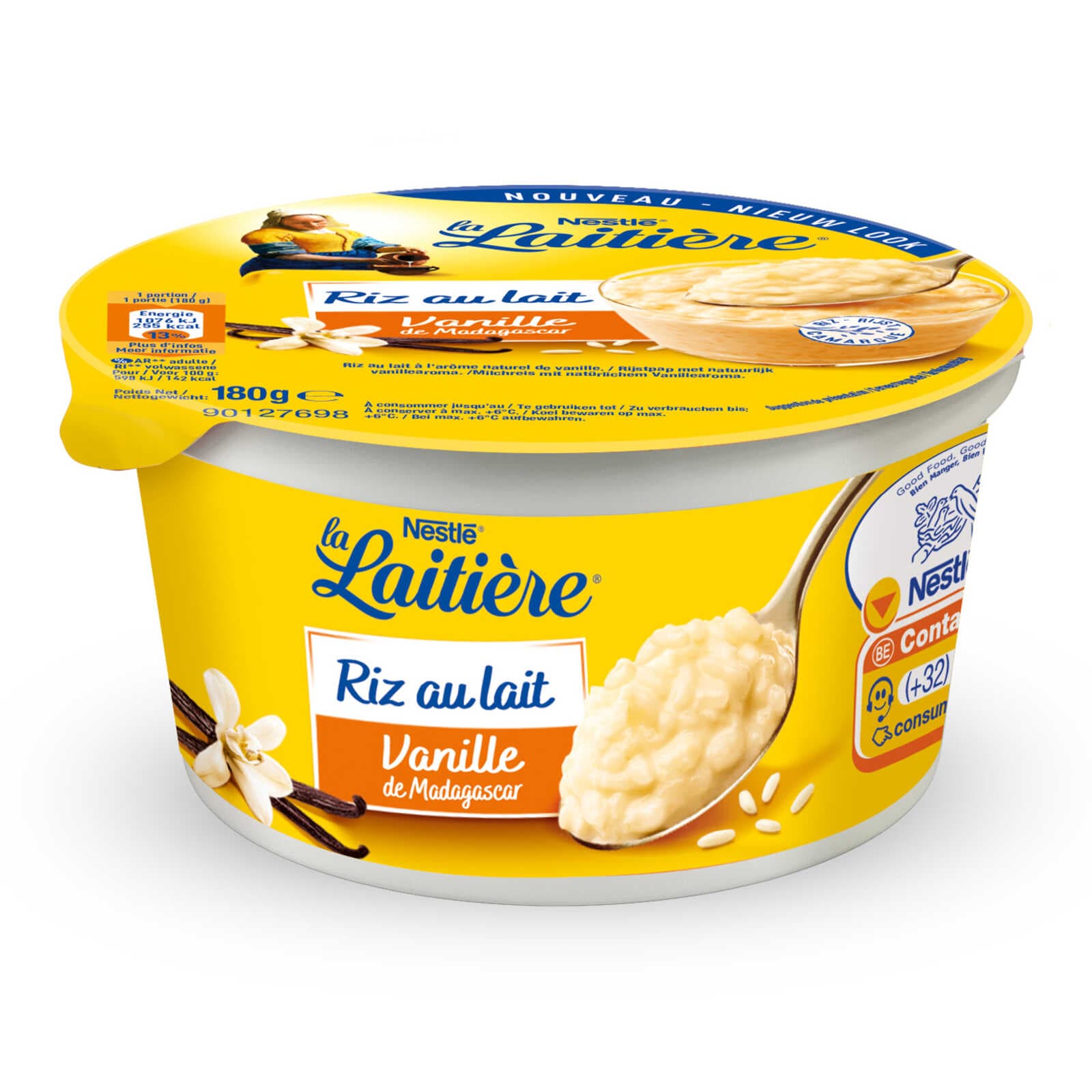La Laitière Rijstpap | Vanille
