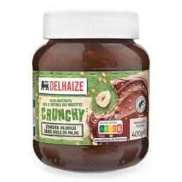 Delhaize | Smeerpasta | Choco & Hazelnoot | Crunchy 
