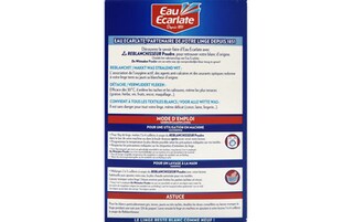 Eau Ecarlate | Le reblanchisseur 