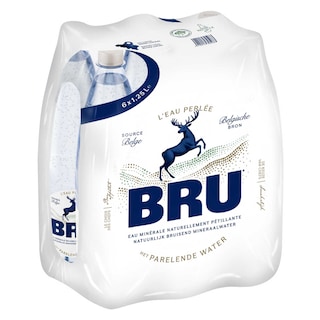 Bru | Mineraalwater | Natuurlijk Licht bruisend | rPET 
