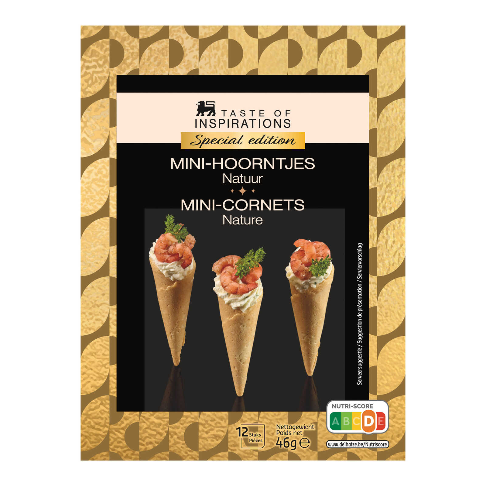 Taste of Inspirations Hoorntjes | Mini | Naturel