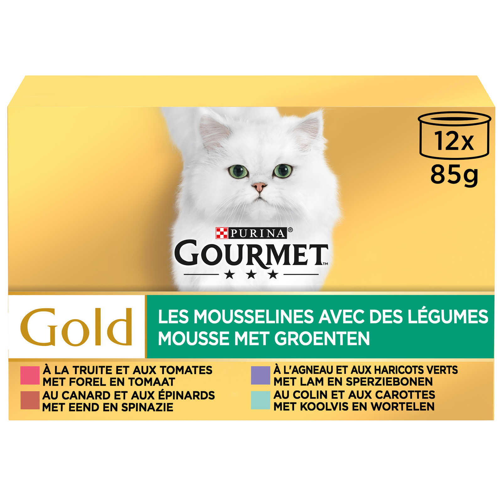 Gourmet Kattenvoeding | Mousse | Groenten