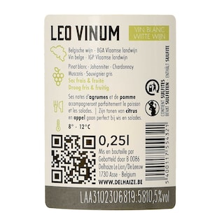 Leo Vinum | BGA Vlaamse Landwijn 25 cl