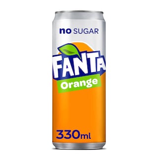 Fanta | Zero Sugar | Orange | Blik 