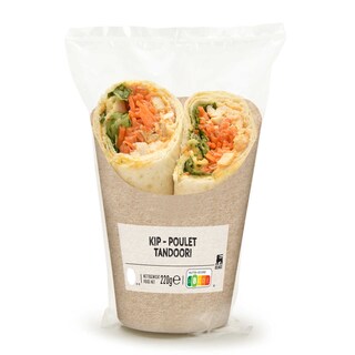 Delhaize | Wrap | Poulet | Tandoori 