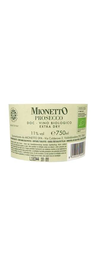 Mionetto | Prosecco | Bio | Brut 75 cl