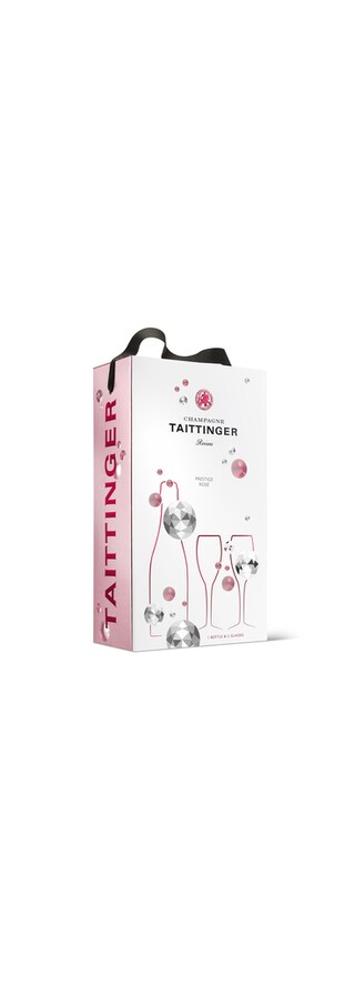 Taittinger | Champagne Rosé + 2 glazen 