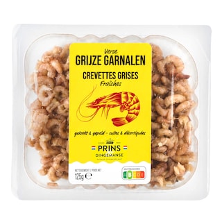 Prins & Dingemanse | Grijze garnalen | Vers | Gepeld 