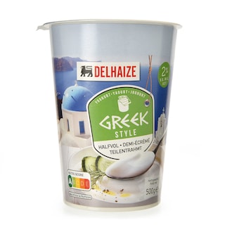 Delhaize | Yaourt | Grecque | 2% m.g. 500 gr