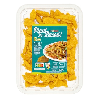 Delhaize | Plant-Based | Stukjes | Curry | Vegan | Bio 180 gr