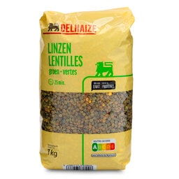 Delhaize | Lentilles | Vertes 
