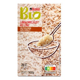 Delhaize | Bio | Riz | Demi complet | Bio 