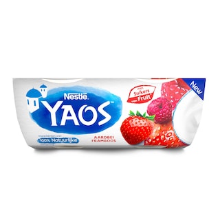 YAOS | Yoghurt | aardbei framboos 