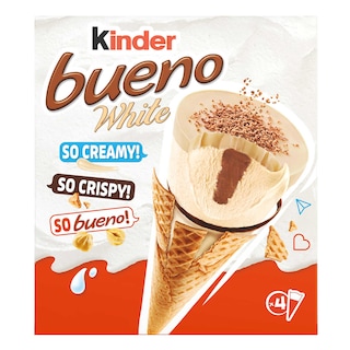 Kinder | Bueno white | Ijshoorntje 