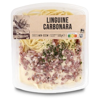 Delhaize | Linguini carbonara 