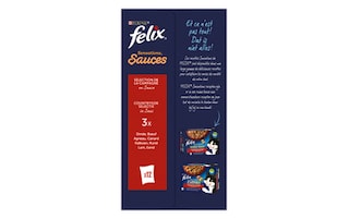 Felix | Kattenvoeding | Sensations | Saus 12 x 85 gr