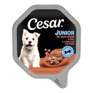 Cesar | Hondenvoer | Junior | Kalf & Kalkoen 