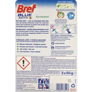 Bref WC | Wc-blok | Blue Activ+ | Eucalyptus 