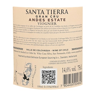 Santa Tierra | Grand Cru Andes Estate  | Viognier 