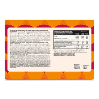 Taste of Inspirations | Ijsstronk | Sorbet | Framboos | Mango 75 cl