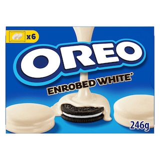 Oreo | Biscuits | Enrobé | Goût chocolat blanc 
